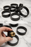 Heavy-Duty Rubber Garden Hose Washers (10-Pack)