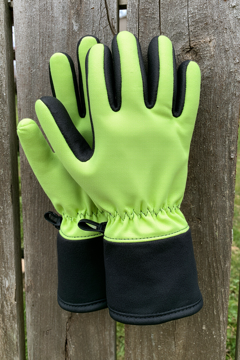 Pro-Grip Breathable Nitrile Garden Gloves (Green/Black)